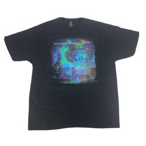 Men's Jimi Hendrix Valleys Of Neptune Cover Art SS T-Shirt Black 2XL‎ NOS